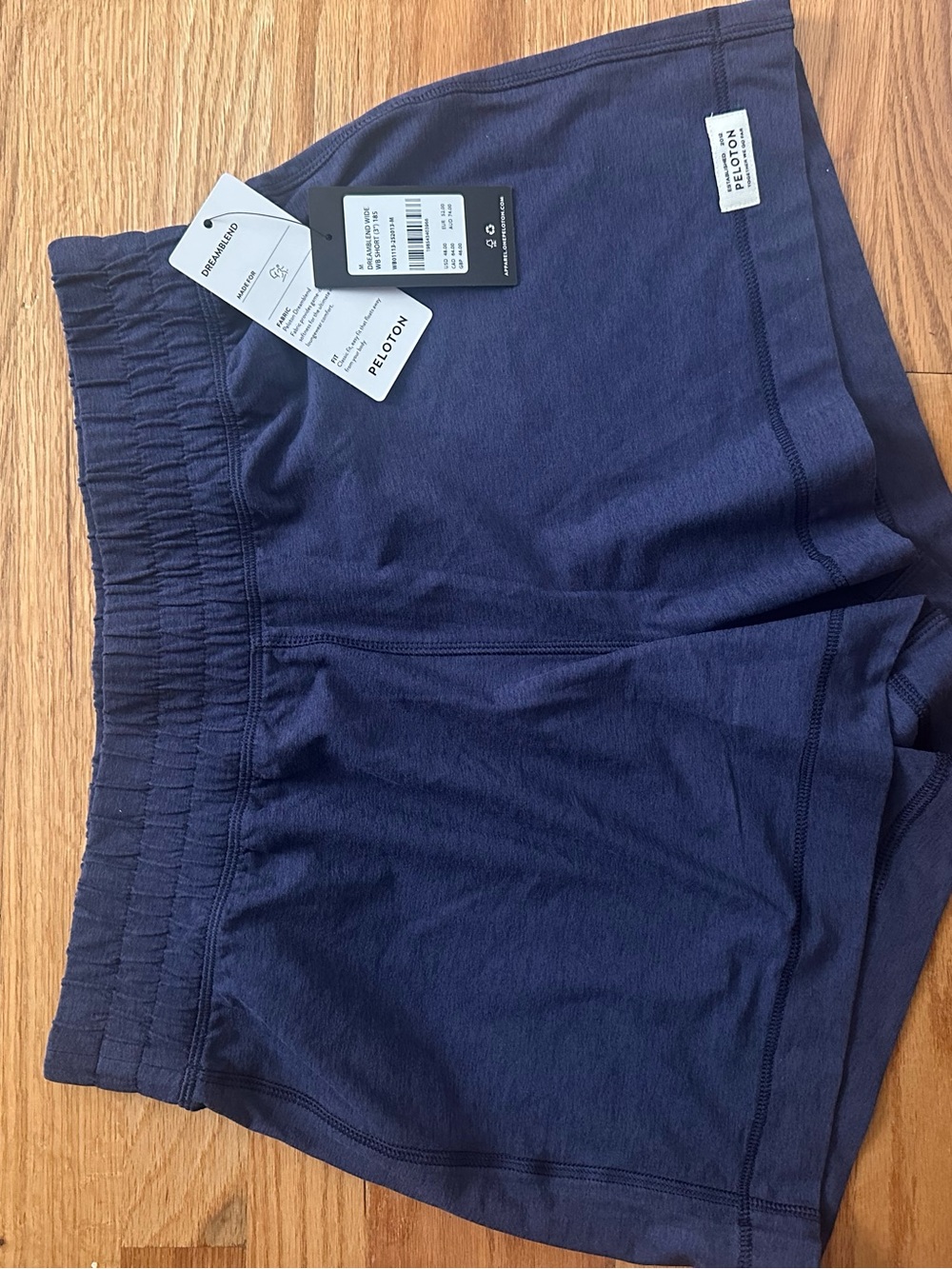 Peloton Women's Navy Blue Dreamblend Shorts